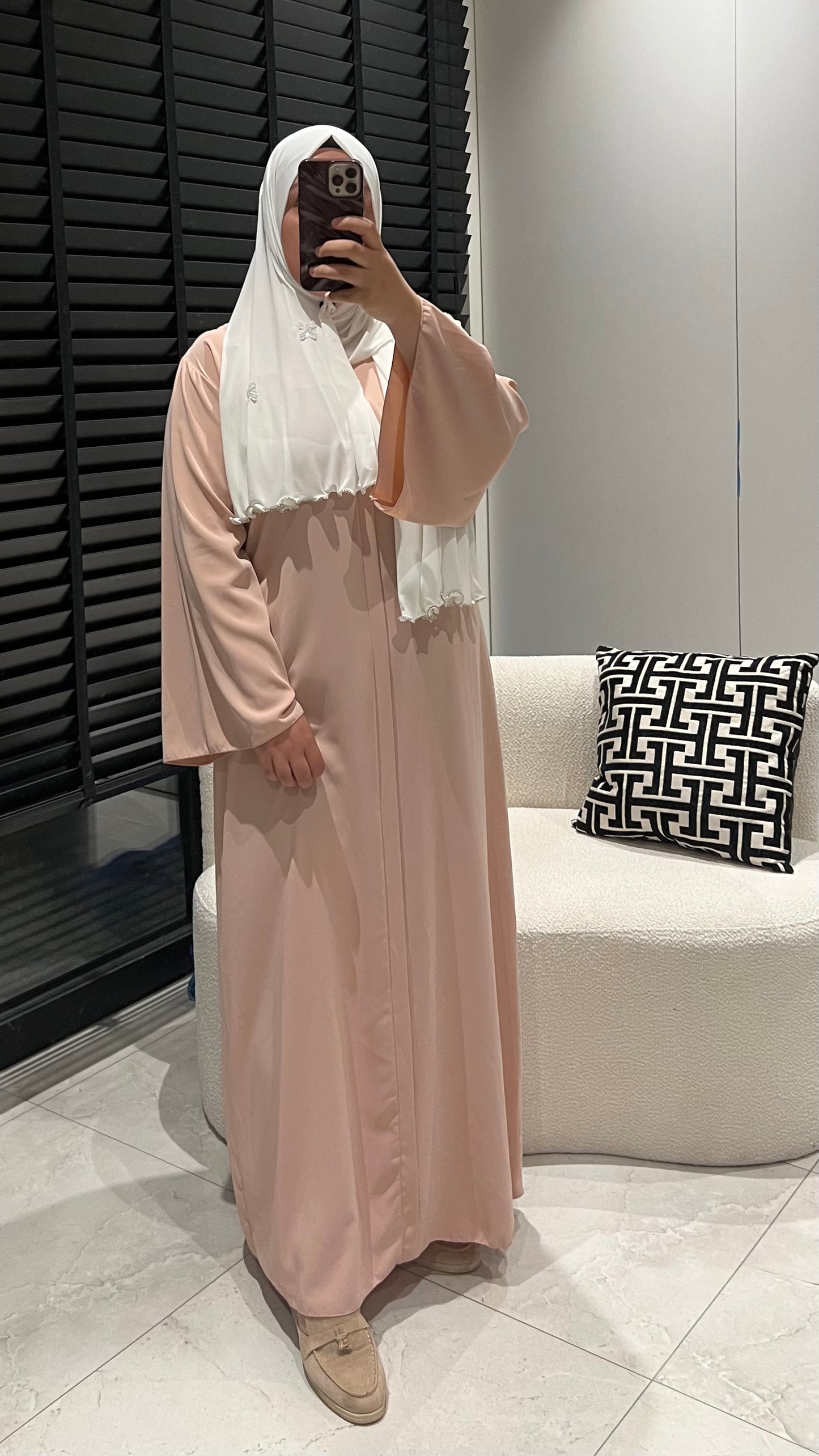 Abaya Mina Pink